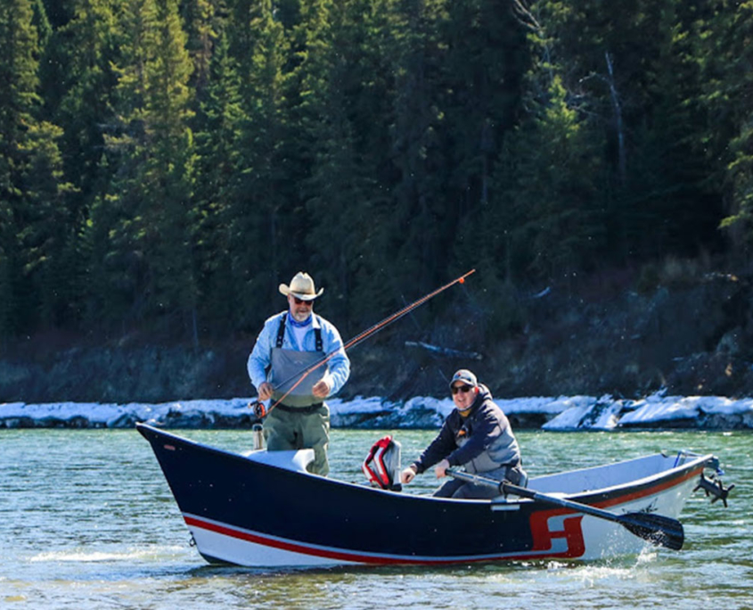 Fly Fishing Lesson & Float on the Bow River, Alberta